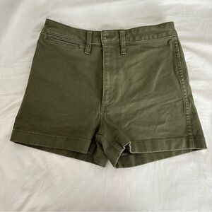 Madewell Green Shorts